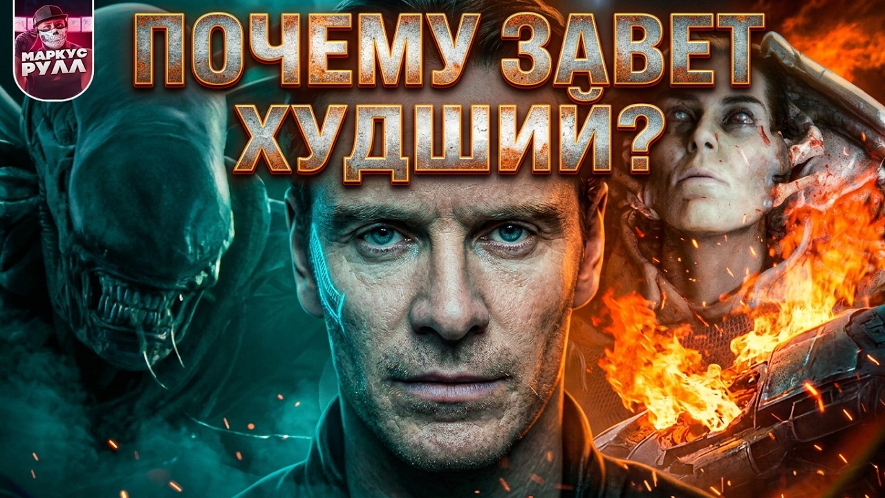 Как ЧУЖОЙ ЗАВЕТ испортил ФРАНШИЗУ #трешобзор #ромул #чужой #прометей