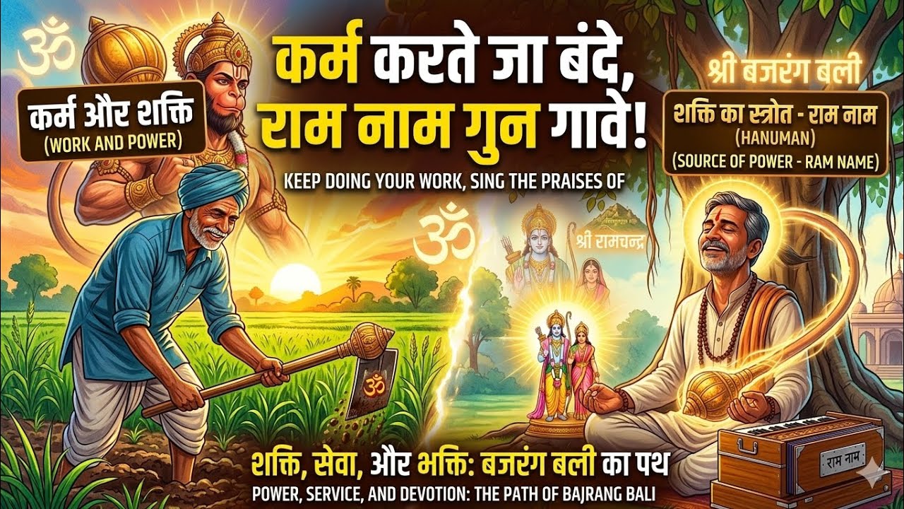 कर्म करते जा बंदे, राम नाम गुन गावे | New Ram Bhajan 2026 | Latest Ram Bhakti Song
