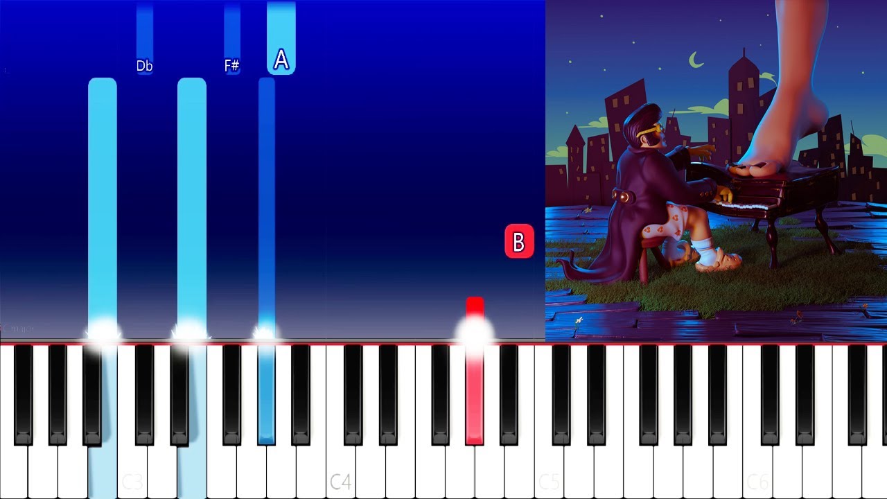 DONNE RICCHE - TonyPitony - ACOUSTIC VERSION (Piano Tutorial)
