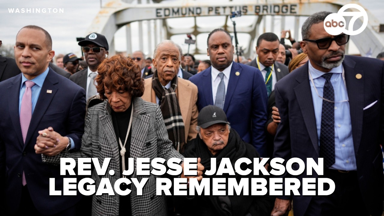 LIVE | Family of Rev. Jesse Jackson give remarks after his death at 84
