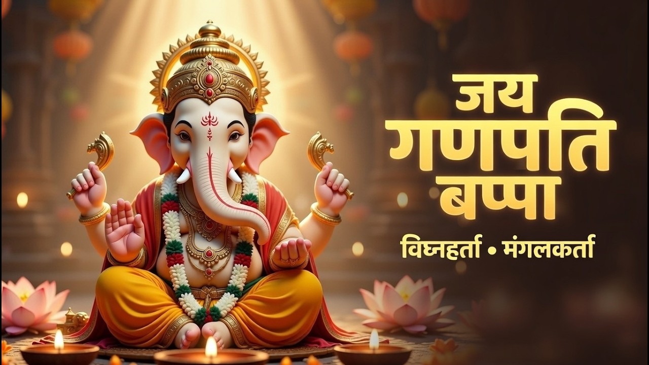 Shri Ganesh Bhakti Song | विघ्नहर्ता गणेश जी | Peaceful Hindi Devotional