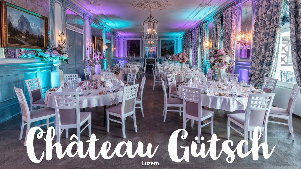 Hochzeit ❤️ Heiraten im Hotel Gütsch in Luzern - Hochzeits DJ Benz