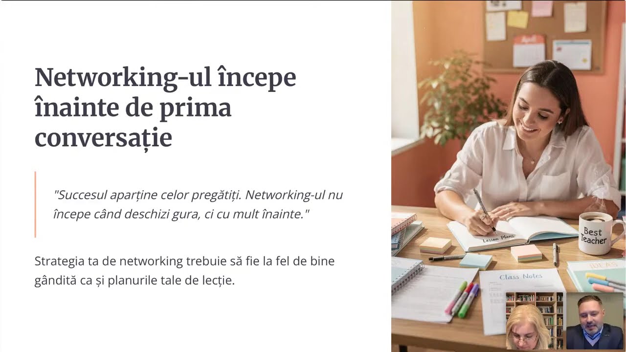 Puterea networking-ului în educație: cum să-ți amplifici impactul