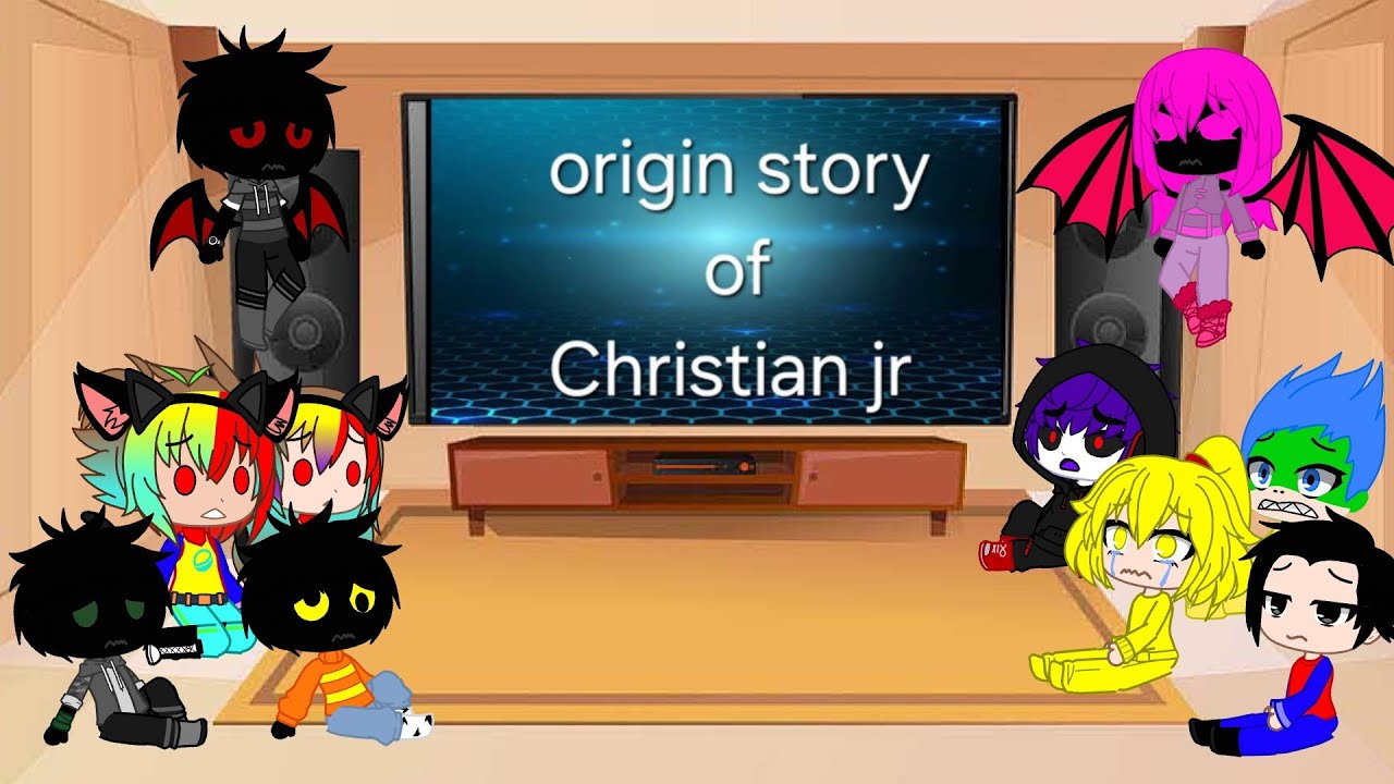 Our children react to Christian Junior 's backstory by @Christianzombiefrz 