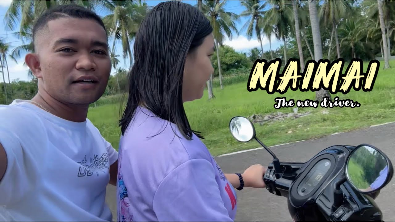 Driving lesson with Maimai.