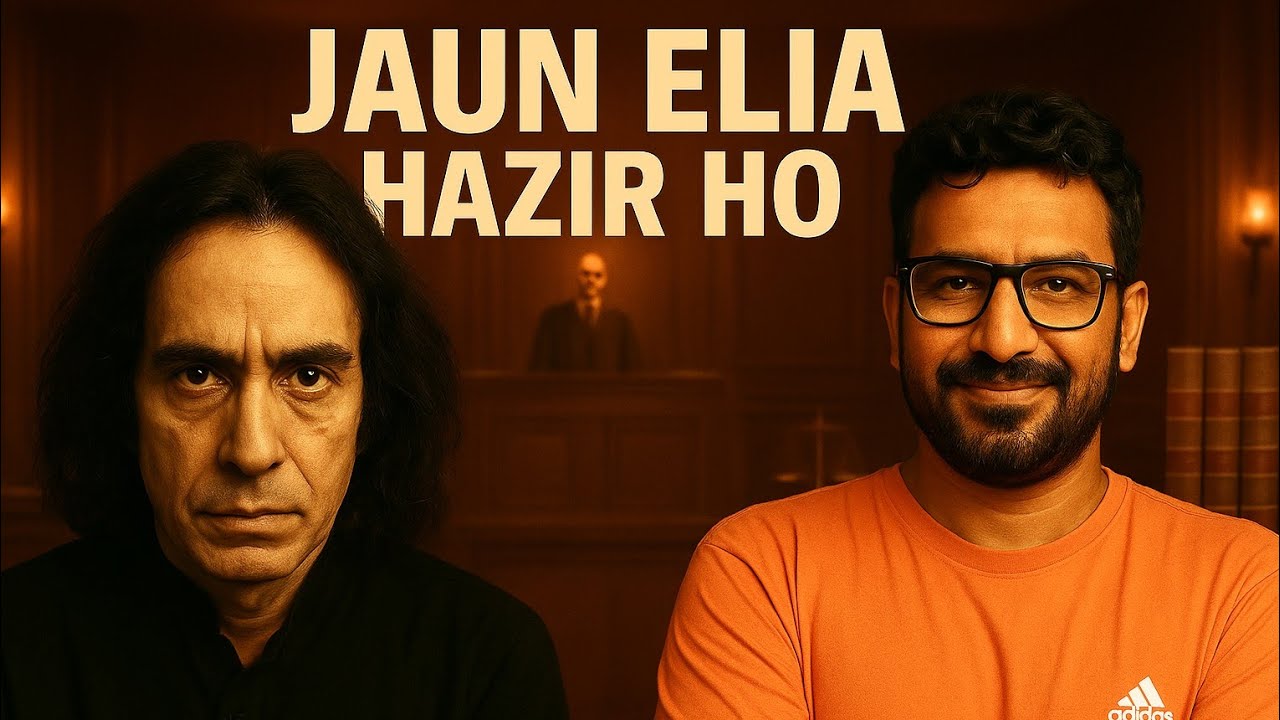 Jaun Elia Hazir Ho | The Trial of Jaun Elia 
