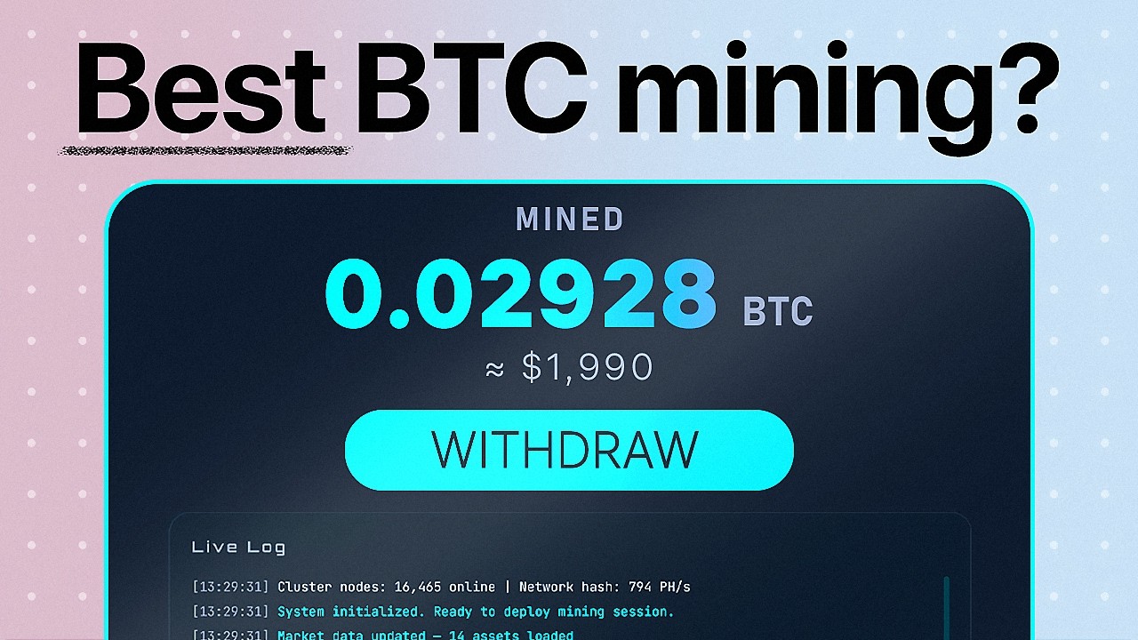 How to Start Cloud Mining BITCOIN (BTC) on Android and iOS
