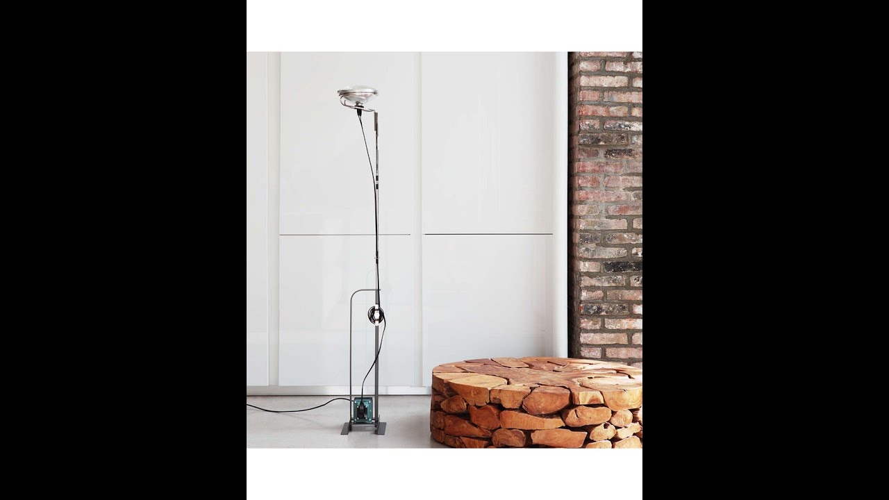 Toio Floor Lamp (1962) by Achille and Pier Giacomo Castiglioni for Flos