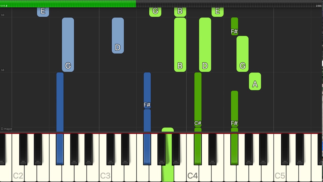 Irish Folksong - Red Is The Rose - Piano Cover Tutorials - Backing Track