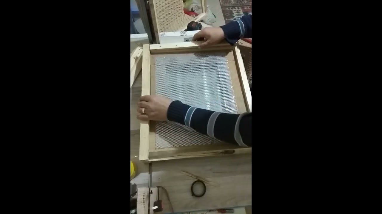 Strafor arı kovanı tabanı yapımı arıcılık. beekeeping. Styrofoam bee base