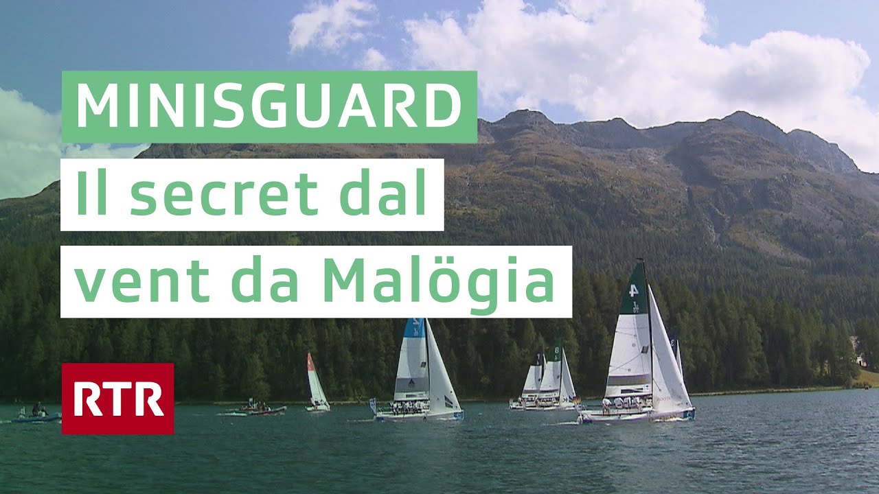 Navigar a vela sin ils lais en Engiadina