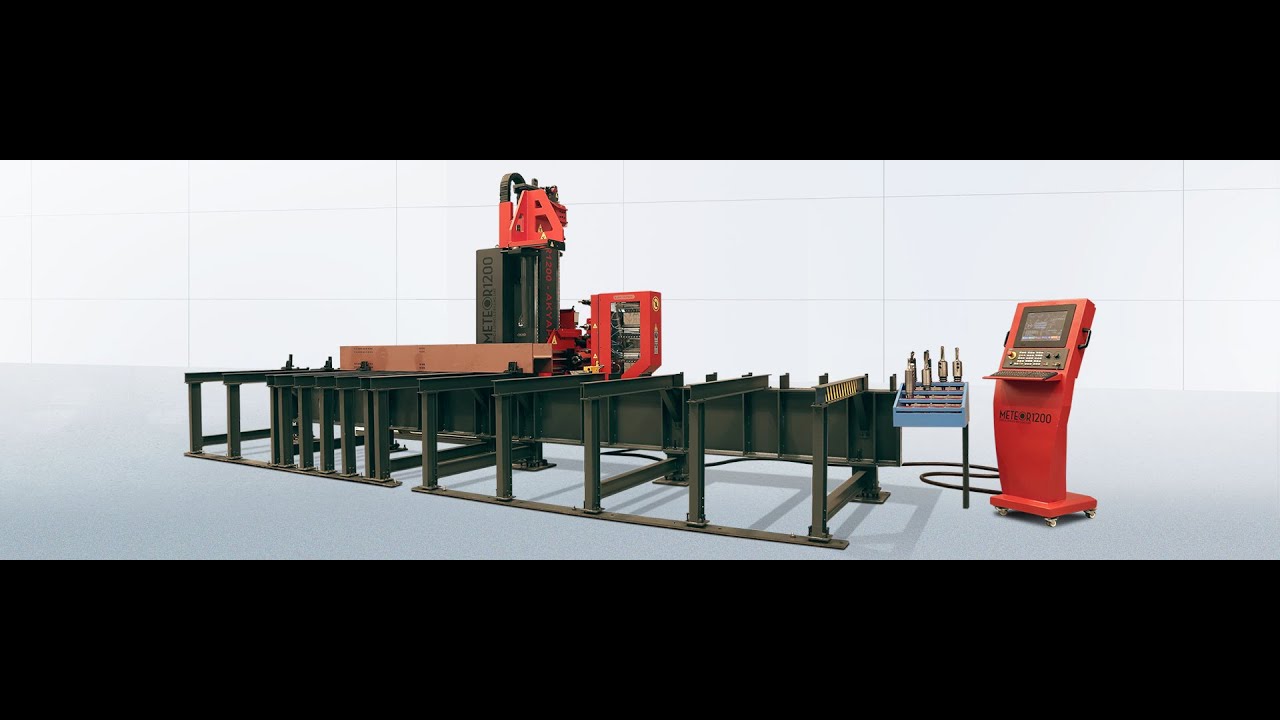 Akyapak Drilling Machines - METEOR 1200 Single Spindle Drill Line