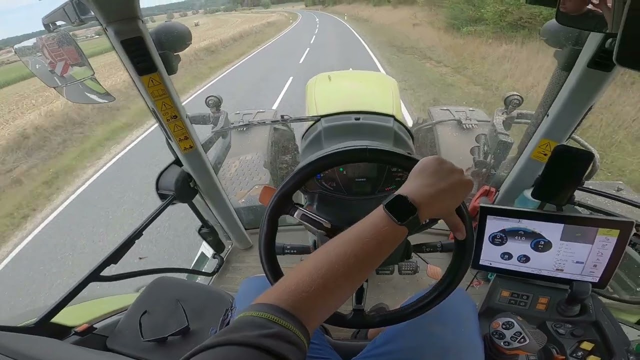 Let’s Drive Mais 🌽 abfahren 2022 Mit Claas Arion 660 und Krampe 750