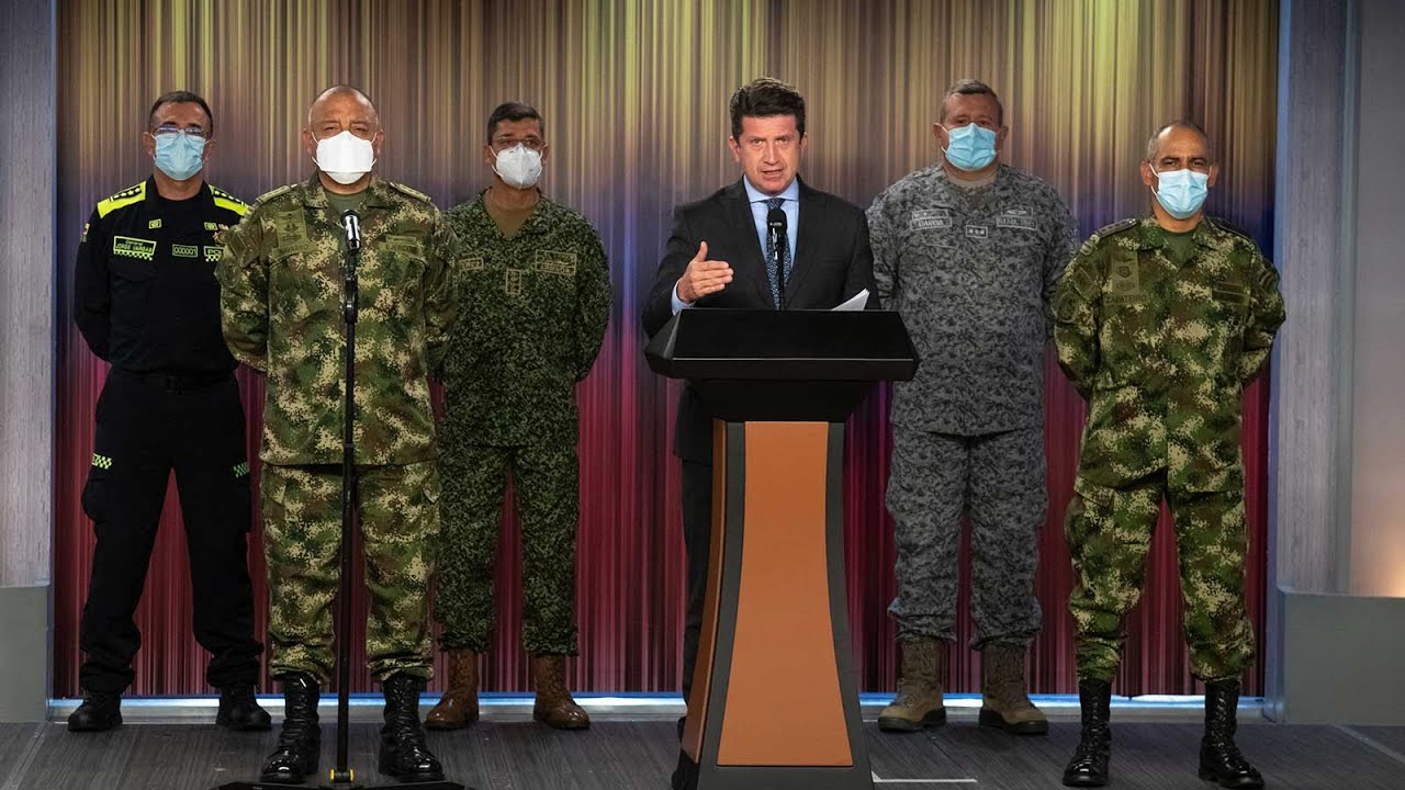 Rueda de prensa del Ministro de Defensa Nacional, Diego Molano Aponte - 27 de septiembre de 2021
