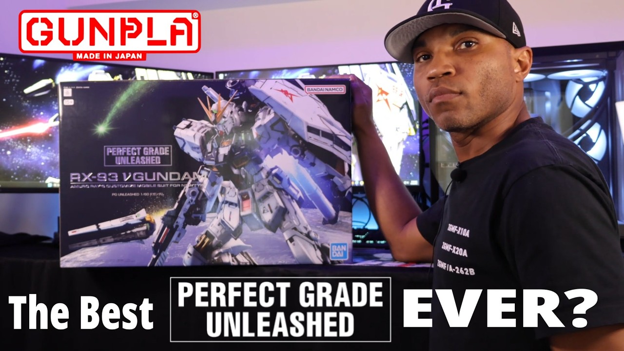 Perfect Grade Unleashed RX-93 VGundam Unboxing and First Impressions