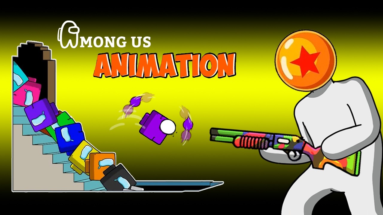 [어몽어스 Among Us] Survival Mode: Meccha Chameleon Maze Mayhem but All Blox - AMONG US FUNNY ANIMATION