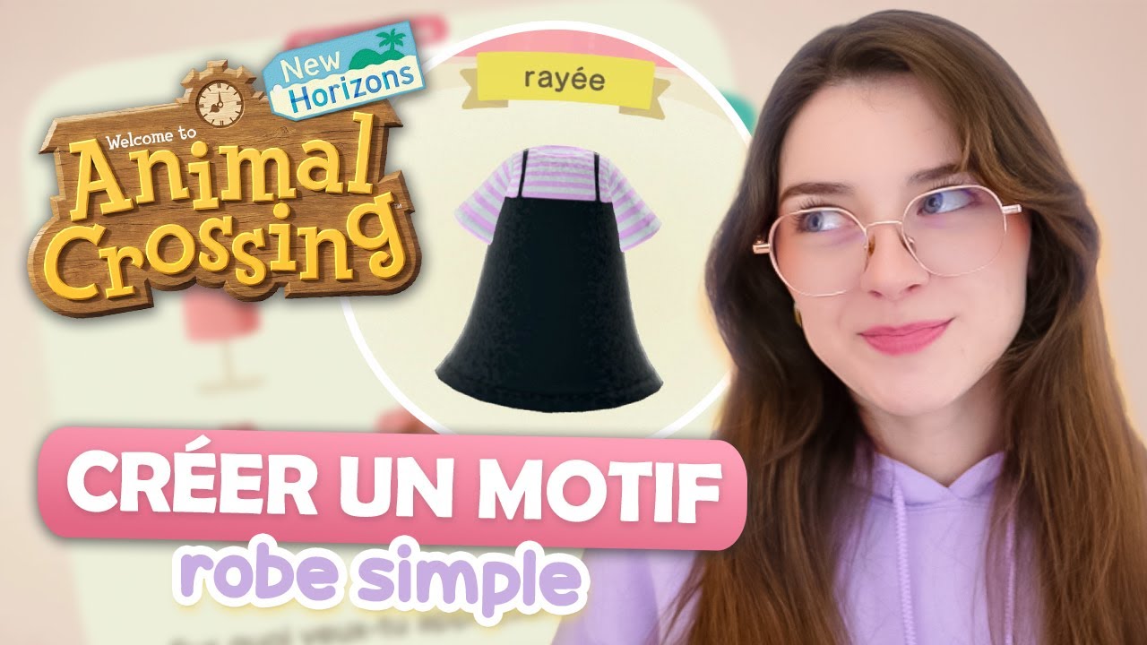 💌 Créer une ROBE simple ! | Animal Crossing New Horizons