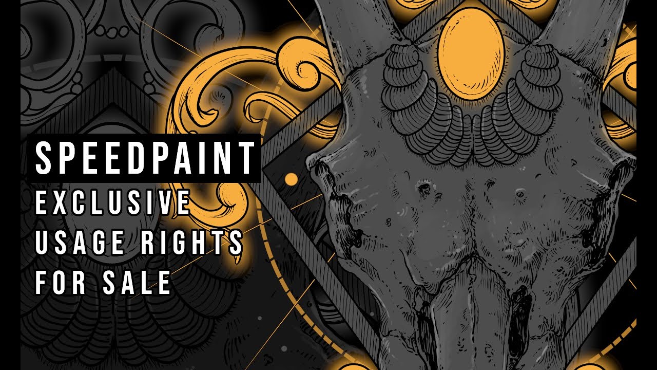 4K | SPEEDPAINT - EXCLUSIVE DESIGN USAGE RIGHTS FOR SALE