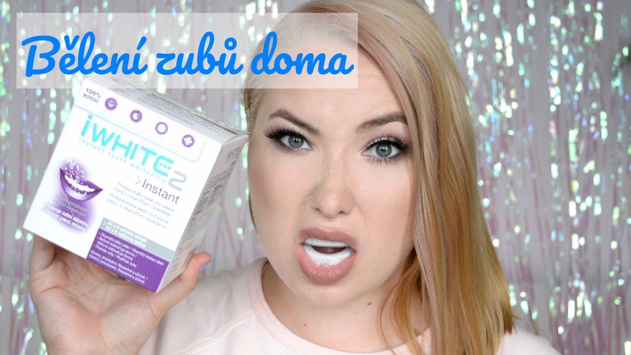 Jak na BĚLENÍ ZUBŮ DOMA - Snadno a rychle do 20 minut! ZKOUŠÍM Trik na bílé zuby! | Markéta Venená