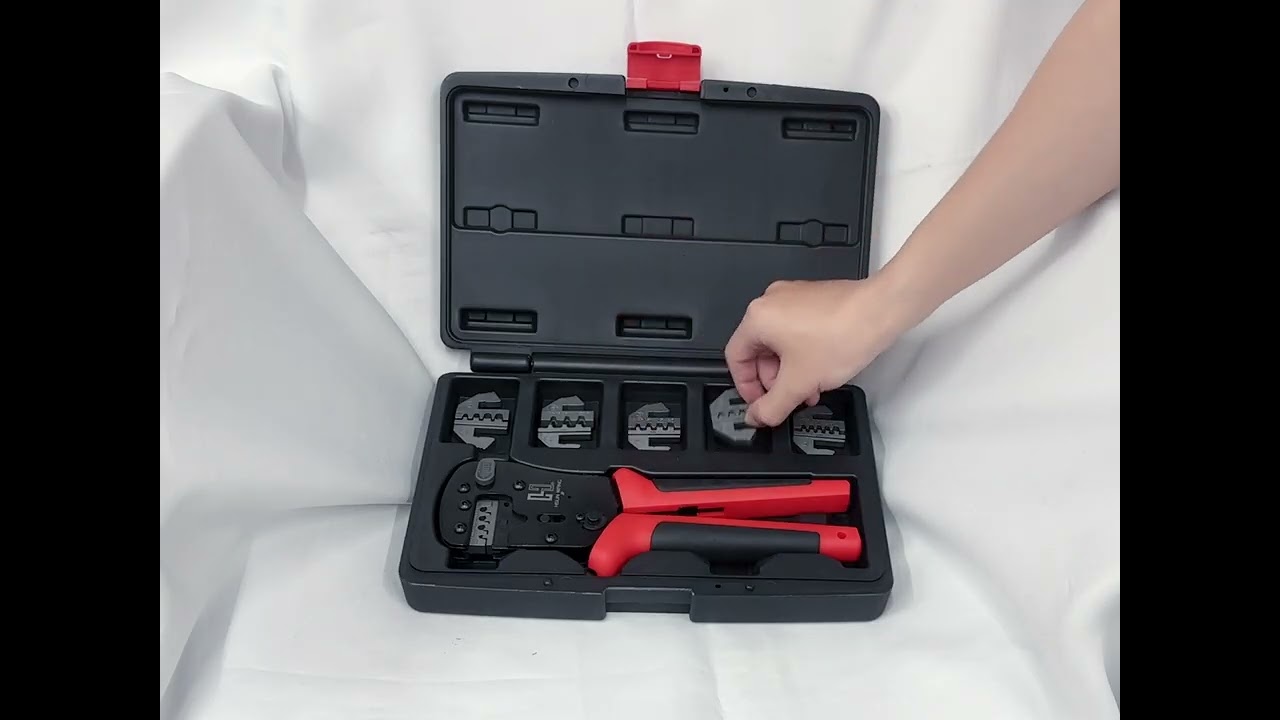 JPT 2.8 & MCP 2.8 Connector Ratchet Crimper Kit- Item No. JFBE39
