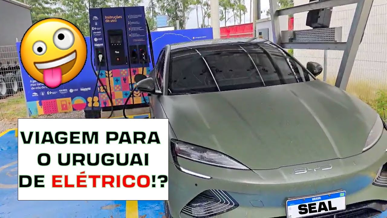 BYD Seal - Viagem de SP até Punta del Este, Uruguai