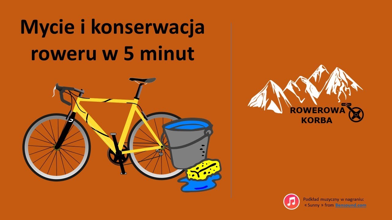 Mycie i konserwacja roweru w 5 minut