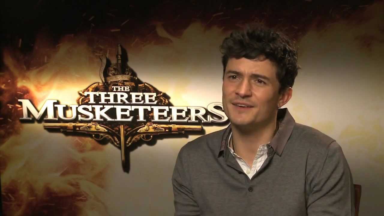THE THREE MUSKETEERS interviews with Orlando Bloom, Milla Jovovich, Luke Evans, Logan Lerman