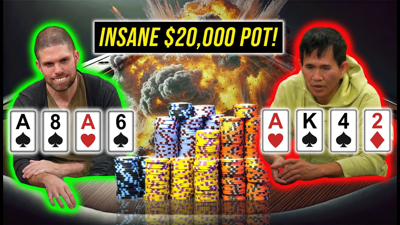 $20K WIN IN 1 HOUR?! How 'Swim' CRUSHED 8 FISH at $25/50/100 PLO!