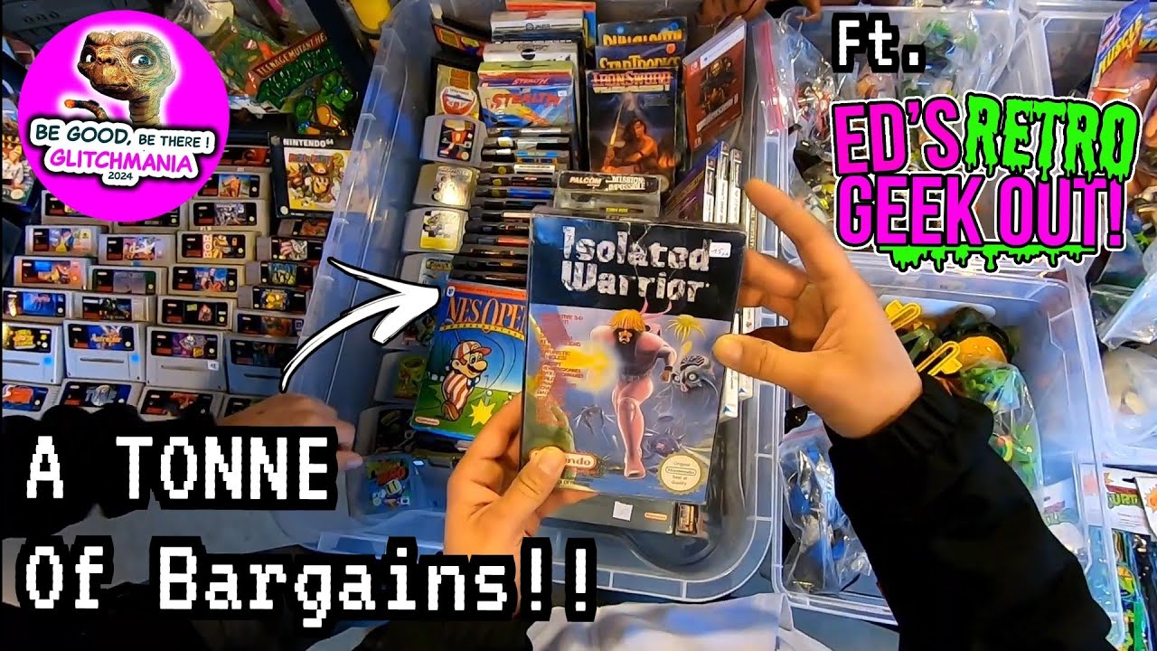 Ed's Retro BARGAINS @ Glitch Mania 2024!