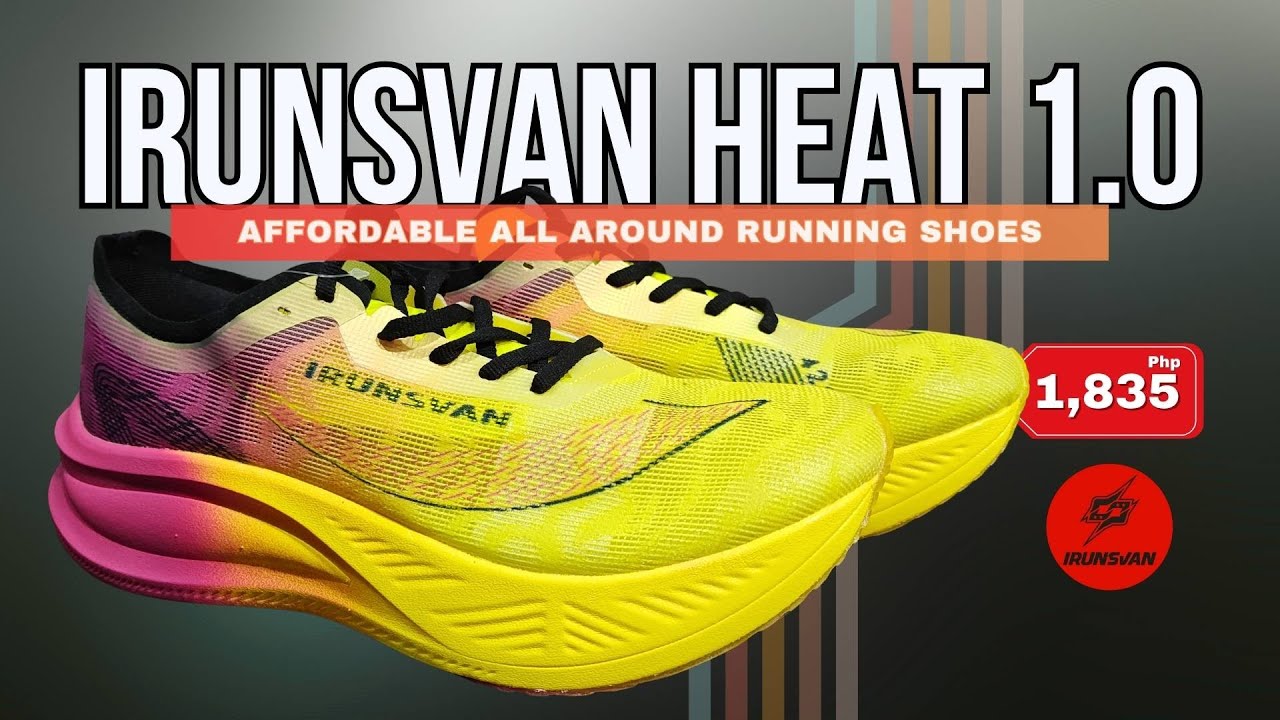 IRUNSVAN HEAT 1.0 - Great Affordable All-Around Running Shoes