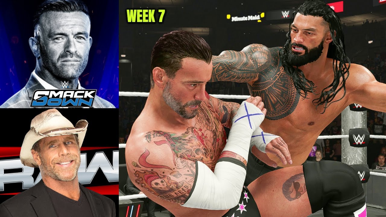 WWE 2K25 My Gm Mode - Time to Draft in Week 7