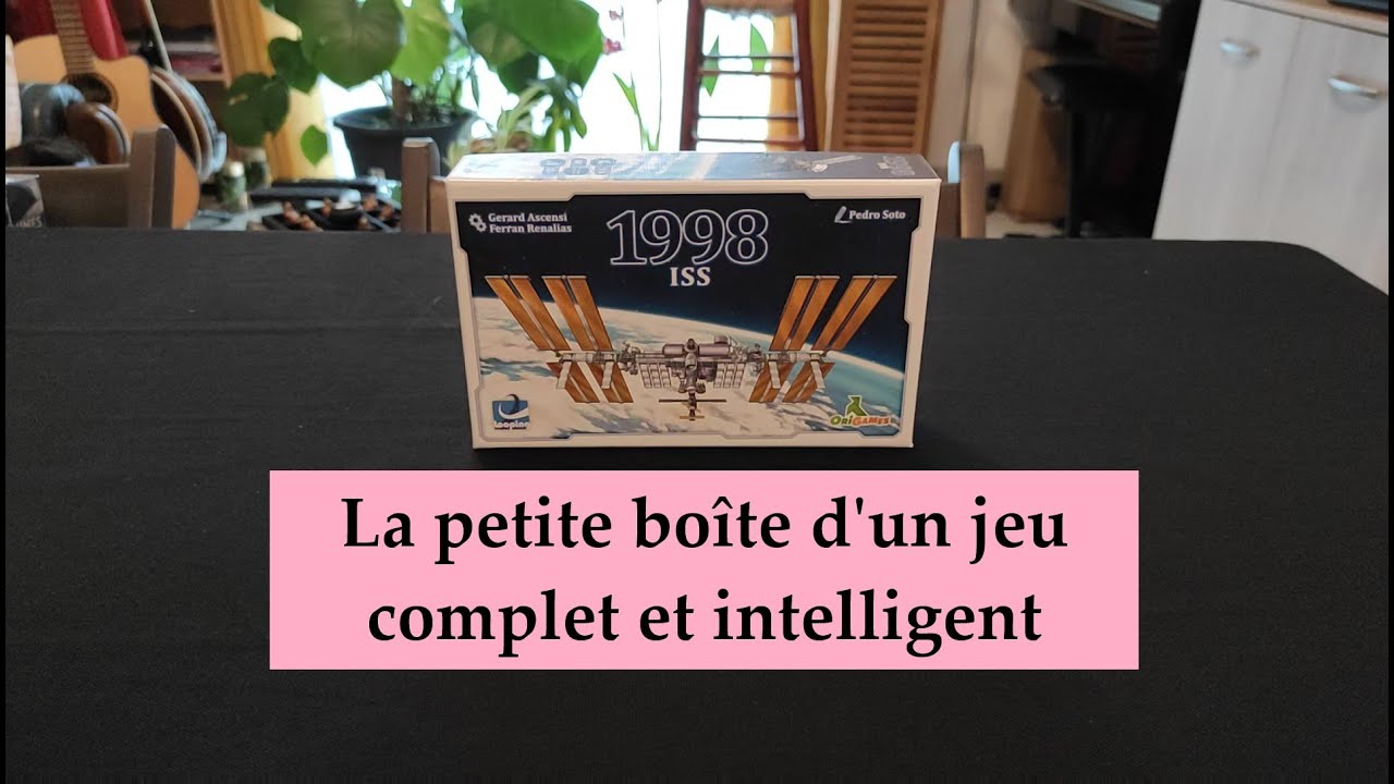1998 ISS - Jeu solo - Découverte et règles du jeu