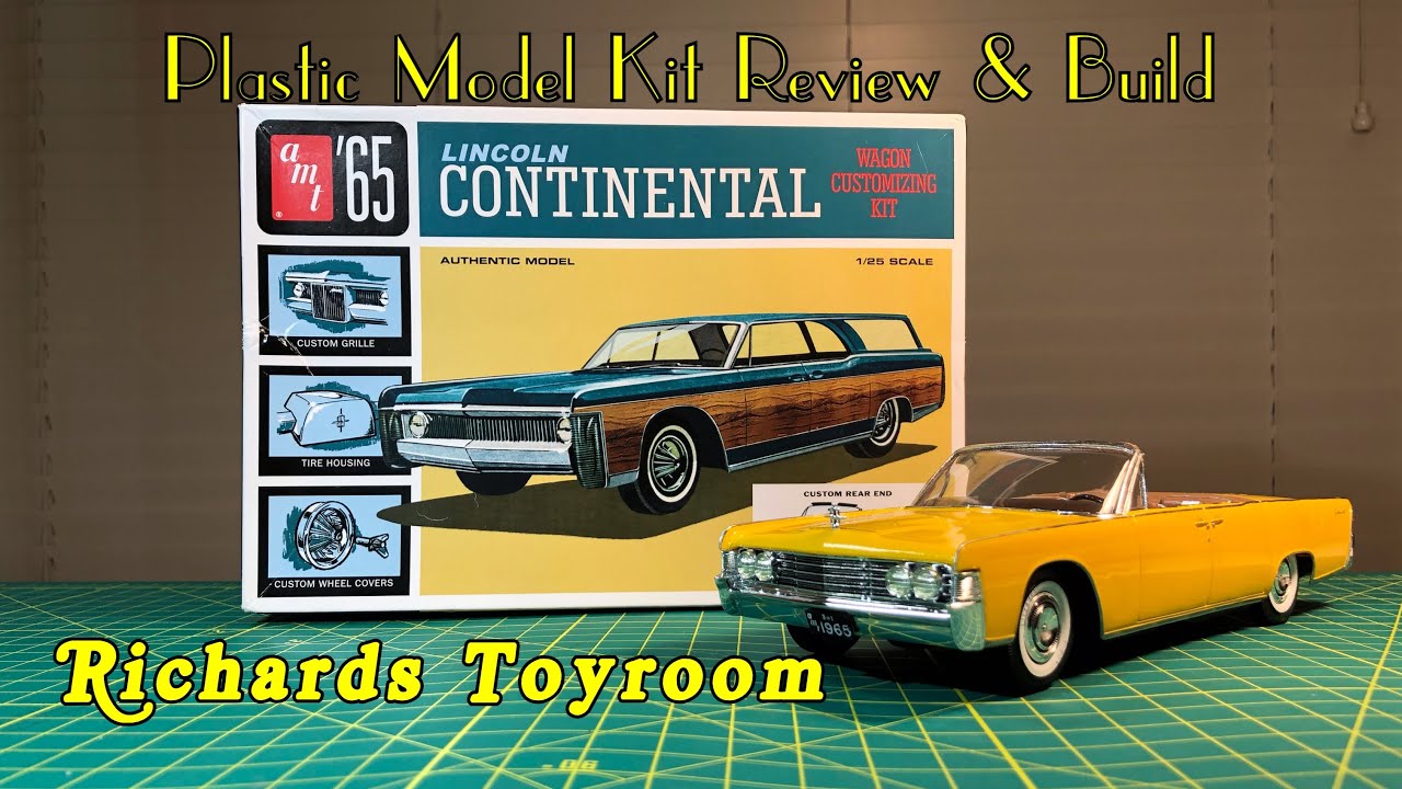 Plastic Model Kit Review and Build 1965 Lincoln Continental by amt