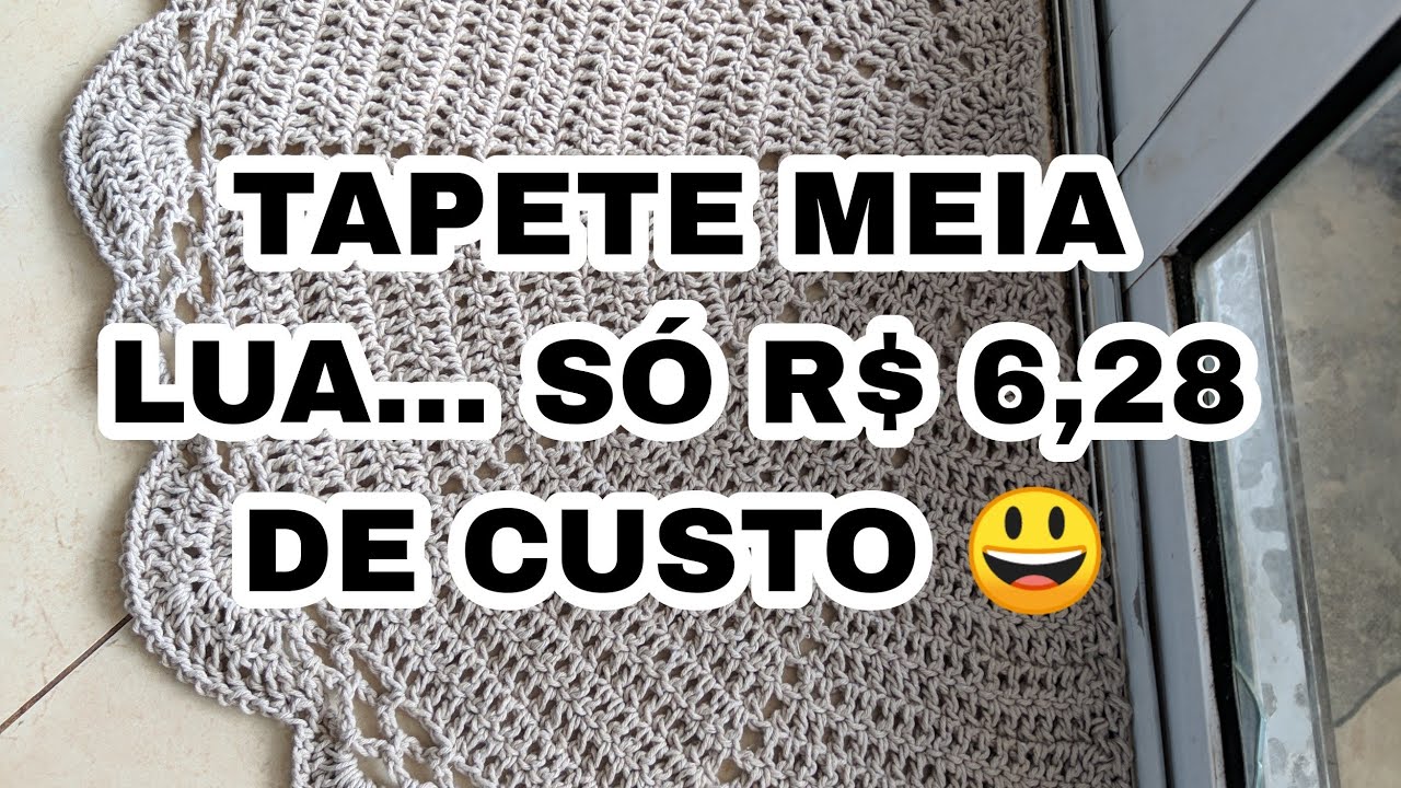🚨🚨 VENDI 03 TAPETES MEIA LUA /Marcelo Nunes... EM MENOS DE 20 DIAS!!  #tapetemeialuamarcelonunes