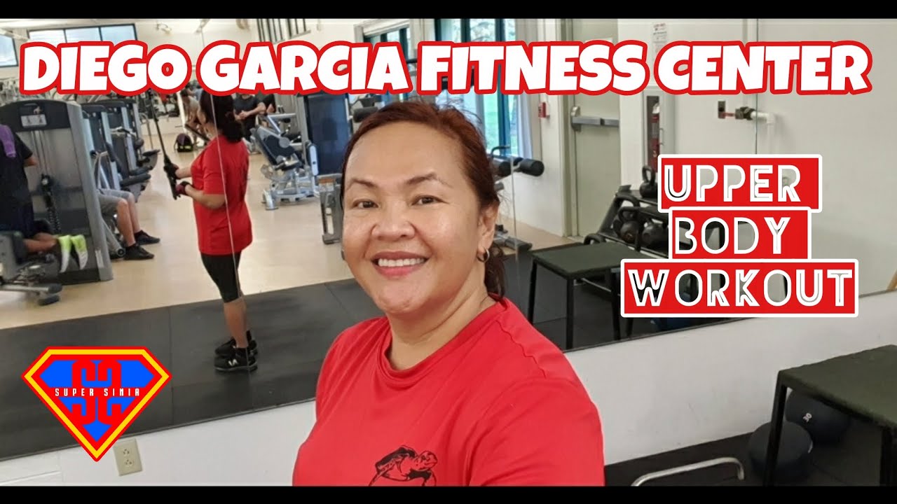 DIEGO GARCIA GYM || UPPER BODY WORKOUT WITH COACH VINCE