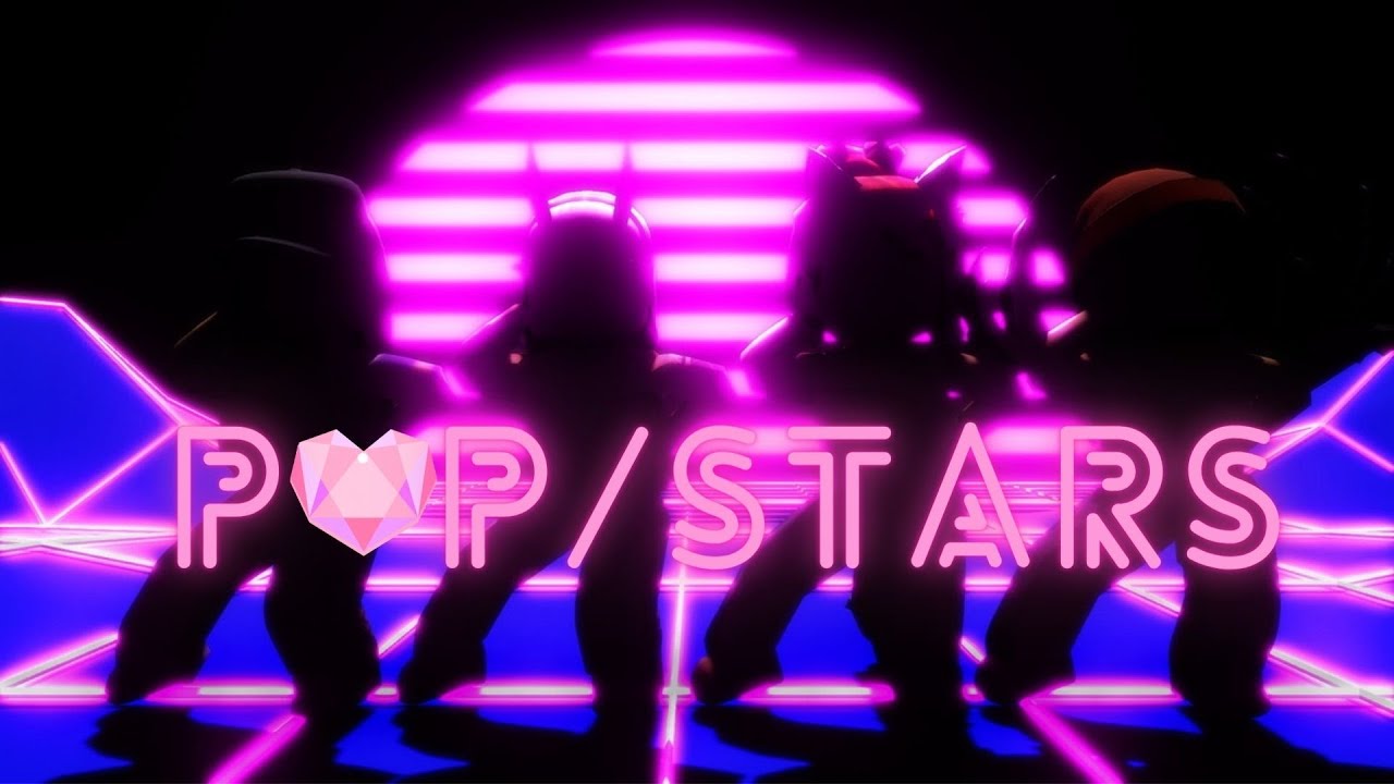 (MMD)Roblox POP/STARS - K/DA (ft. Madison Beer, (G)I-DLE, Jaira Burns)
