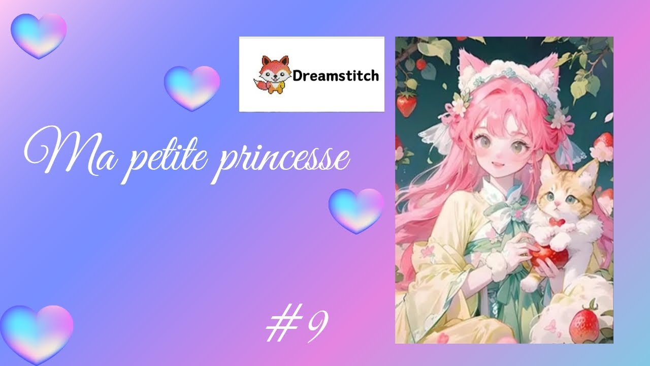 Moment broderie #dreamstitch #pointdecroix #crossstitch #puntodecruz 