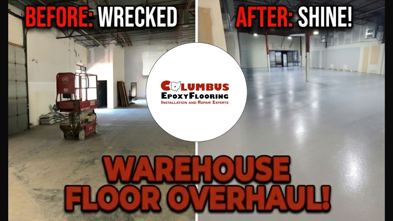 Restoring An Old Warehouse Floor - Columbus Epoxy Flooring