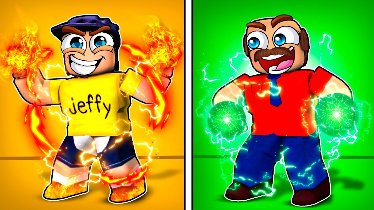 Jeffy Has EVERY ELEMENTAL POWER in Roblox!