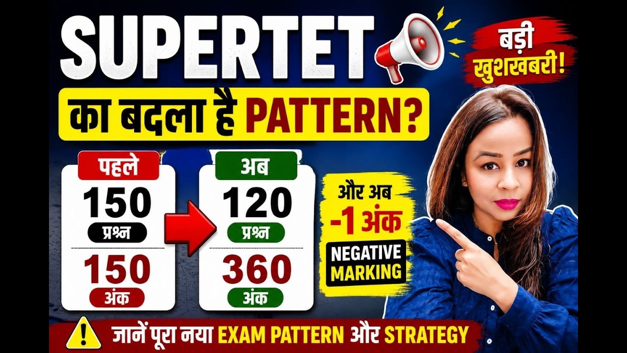 UP Super TET Latest News | UP Super TET New Exam Pattern, Syllabus, Negative Marking| Sigma Academy