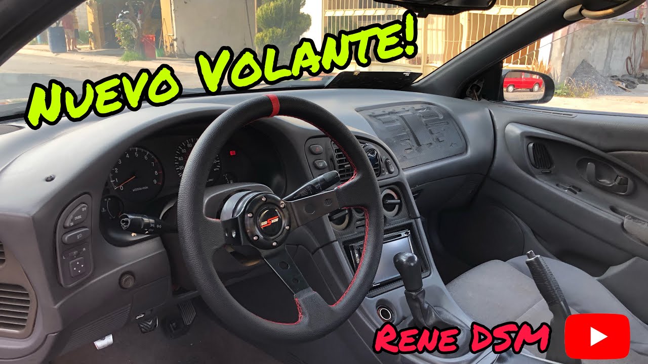 Instalando volante deportivo | Eclipse 2G | Rene DSM