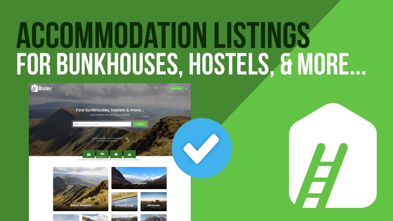 Advertise your bunkhouse & hostel accommodation on Bunkr