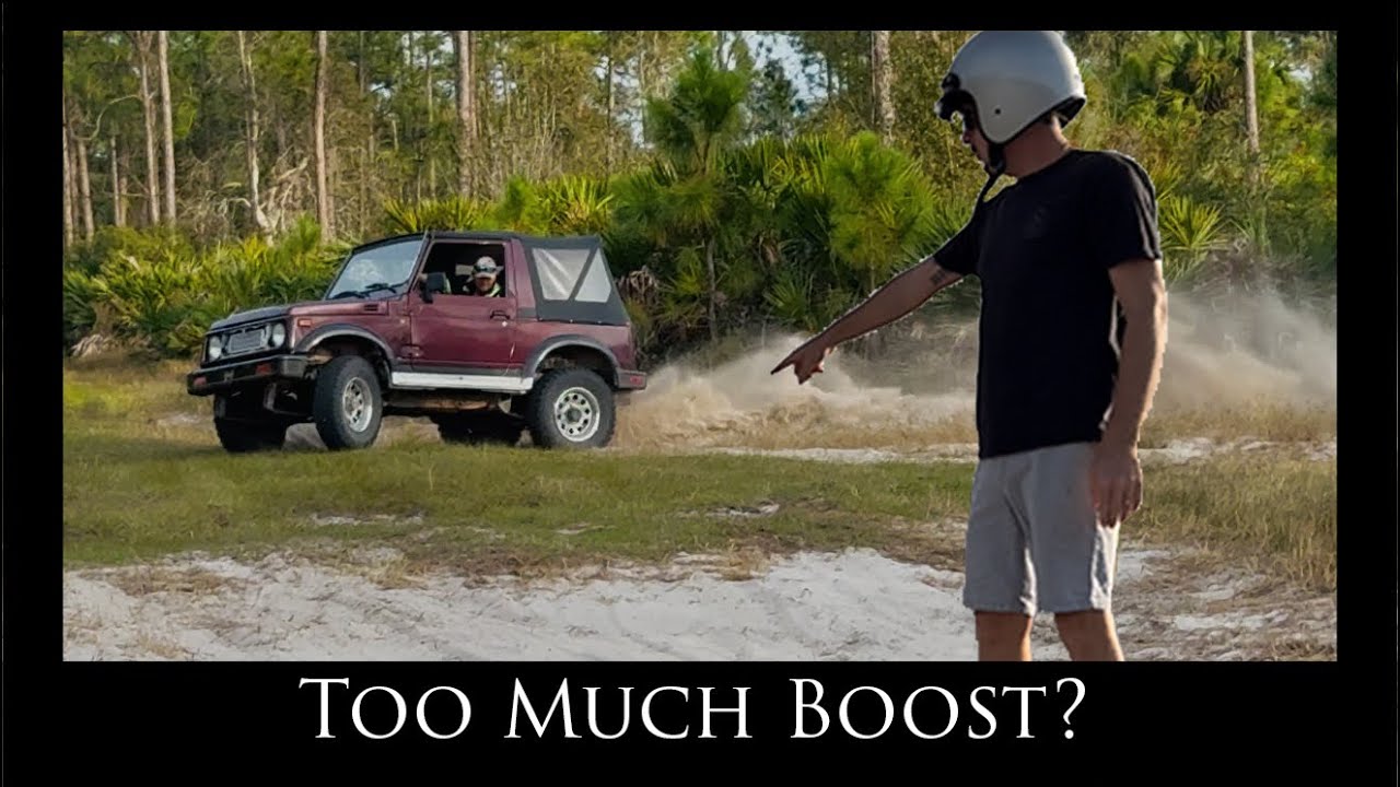 Turbo kit on a Suzuki Samurai & the results are in! #automobile #turbo #suzukisamurai #custom #roush