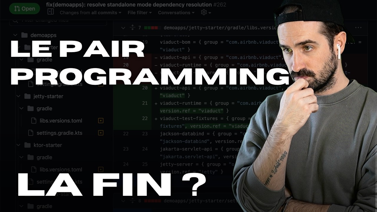 Tout, mais pas le pair programming… svp