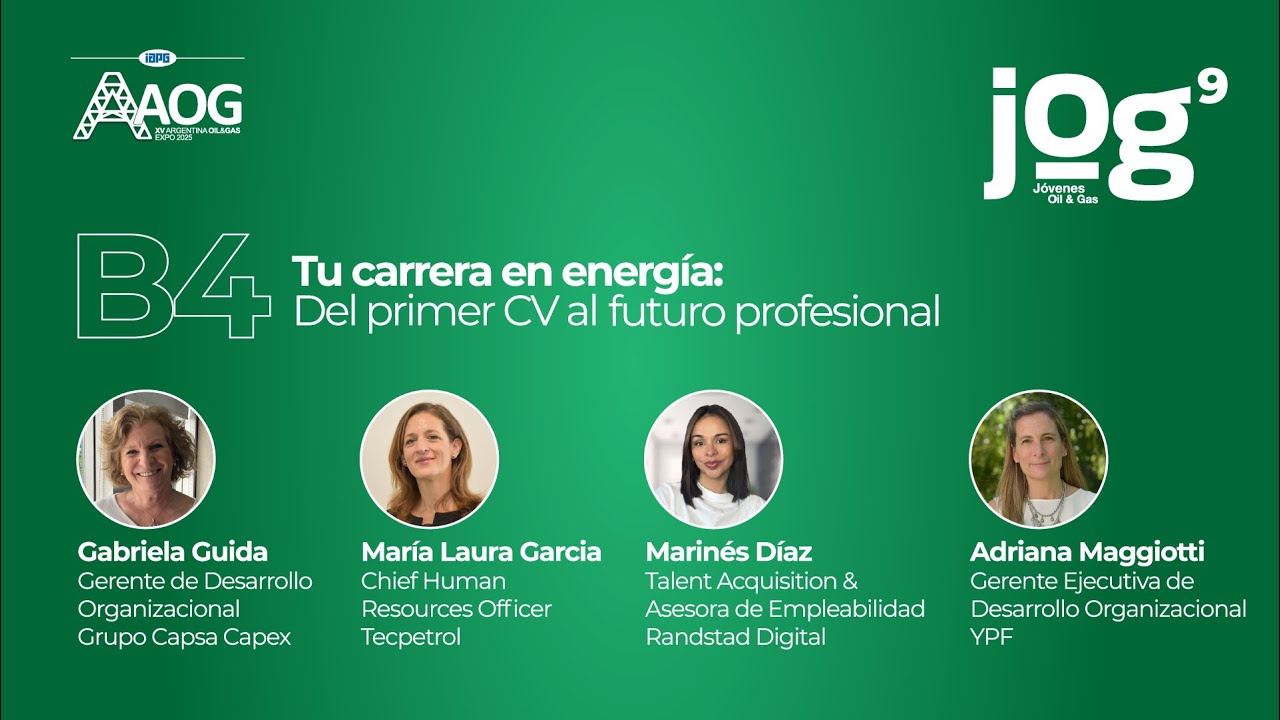 JOG 9 - Bloque 4: Tu carrera en energía. Del primer CV al futuro profesional