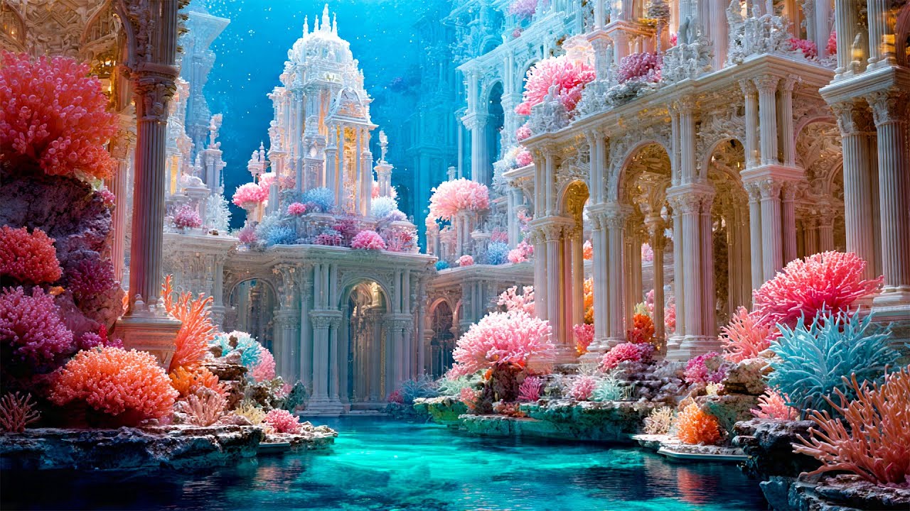 The Coral Palace Beneath the Eternal Sea | 4K Dream Architecture