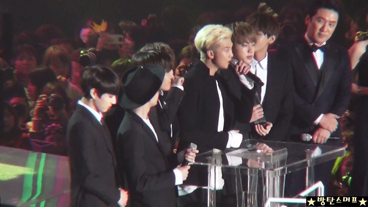 151107 방탄소년단 Melon Music Awards-베스트댄스상 수상하는 방탄이들★