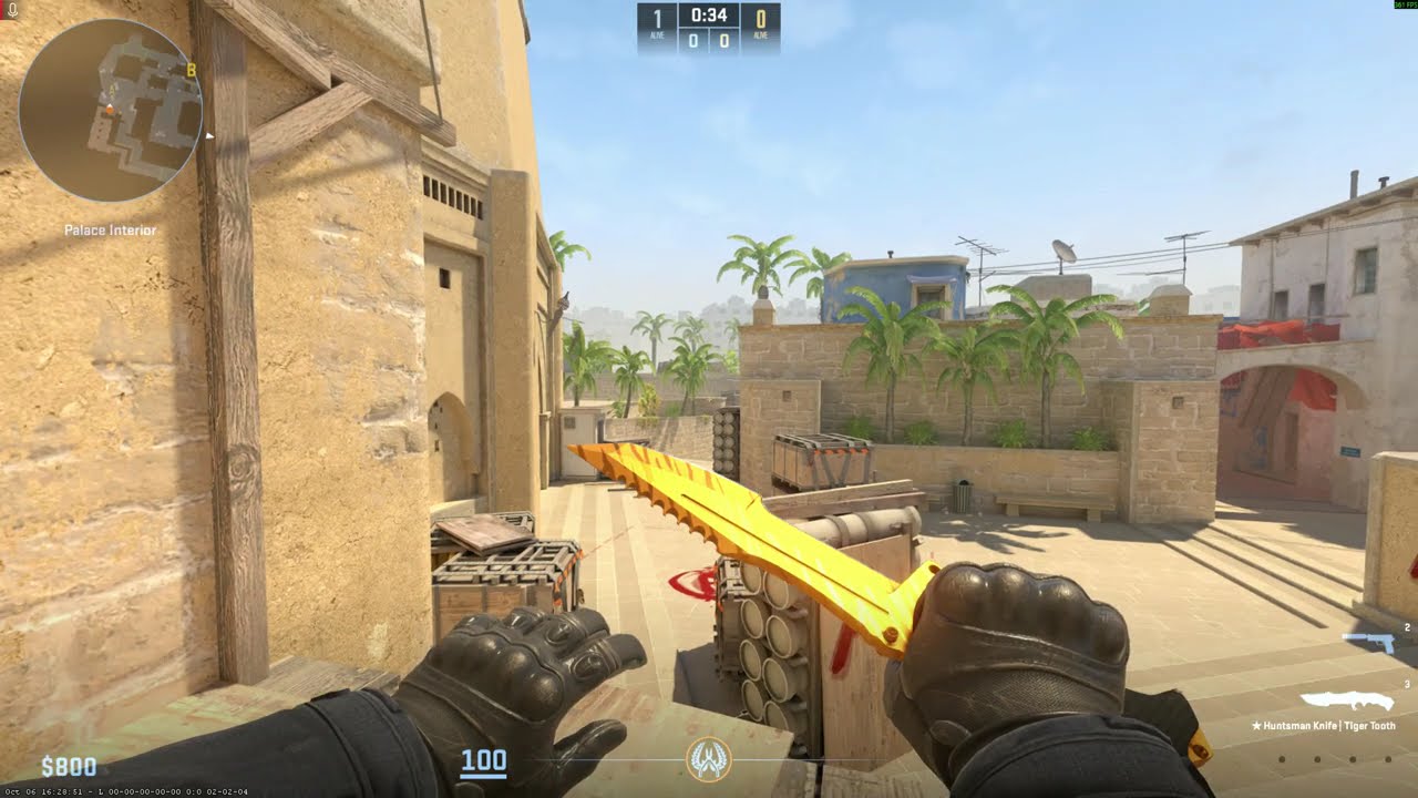 My Factory New Huntsman Tiger Tooth | CS2