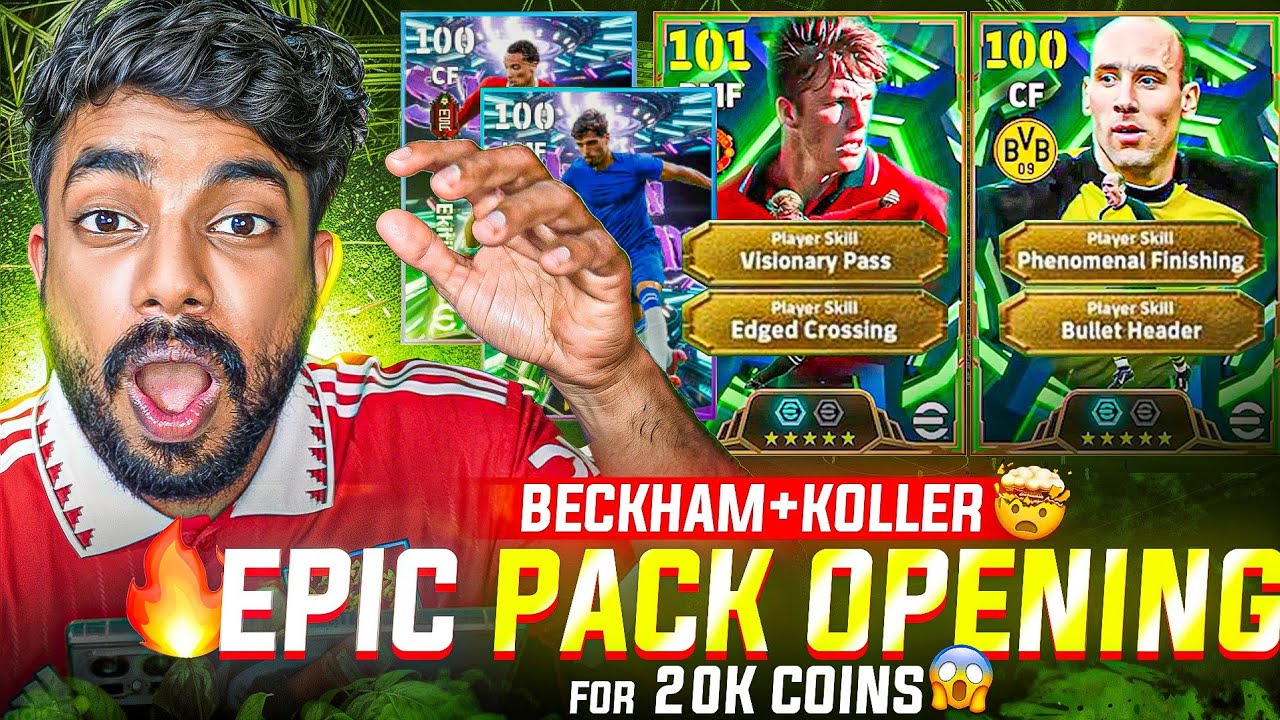 NEW TRICK UNLOCKED 🤣🔥 || BECKHAM + KOLLER EPIC PACK OPENING 🥵💥 || അവസാനം എൻറെ മന്ത്രം ഫലിച്ചു 😎.