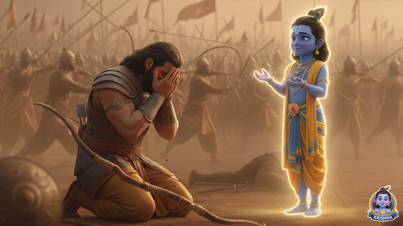 Maha Episode -कृष्ण ने अर्जुन को अपने ही परिवार से लड़ने के लिए क्यों कहा | #mahabharata